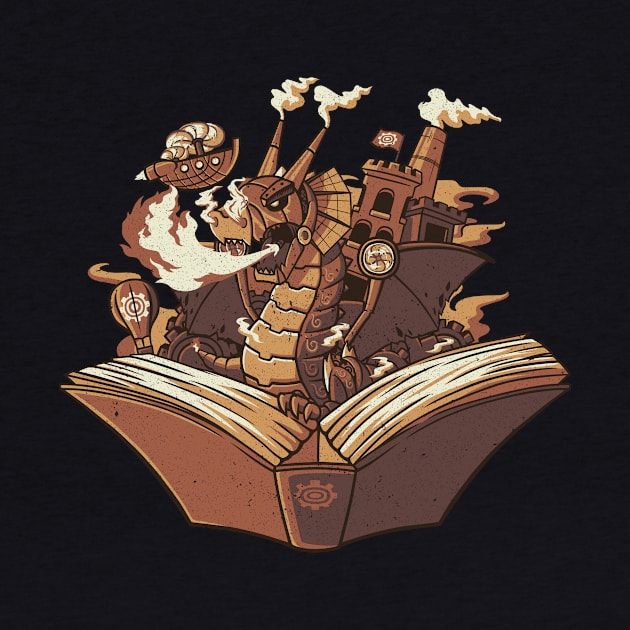 Steampunk Dragon by Tobe Fonseca by Tobe_Fonseca